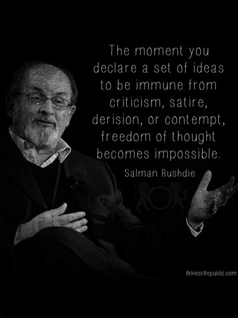 Pin by K. W. on Freethinker | Salman rushdie, Quotes, Famous quotes