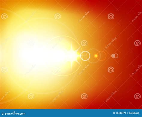 Abstract Vector Sunshine Background Stock Image - Image: 26480471