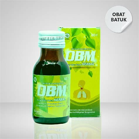 Obat Batuk Herbal Cap Matahari Laut OBM