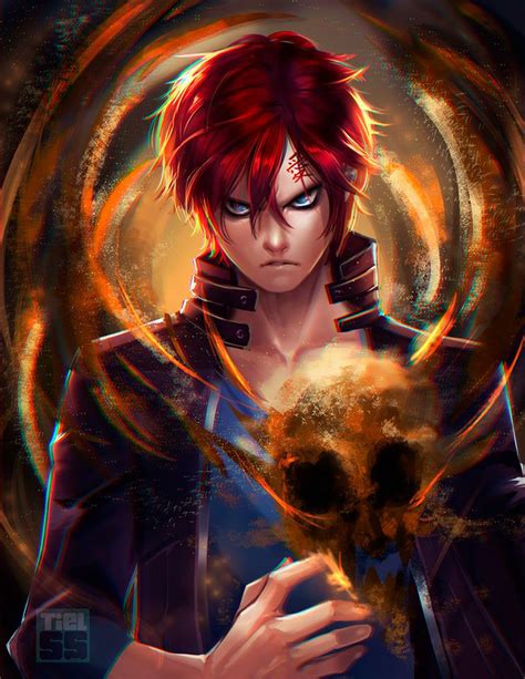 Gaara fan art by Tielss on DeviantArt