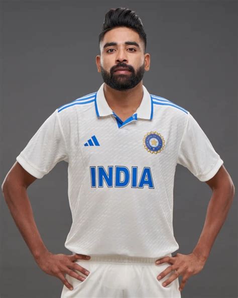 New India Test Cricket Jersey 2023-2024- White Adidas ICT Kit for WTC Final vs Australia | The ...