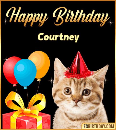 Happy Birthday Courtney GIF 🎂 Images Animated Wishes【28 GiFs】