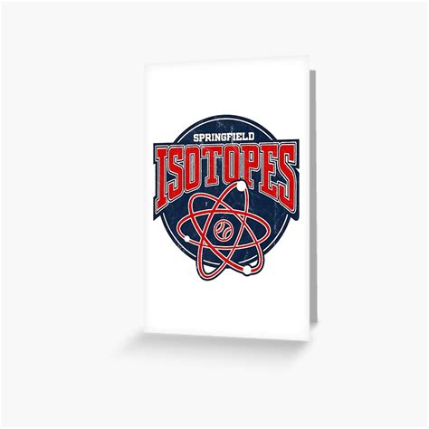 "Springfield Isotopes Baseball Logo Sticker" Greeting Card for Sale by ...