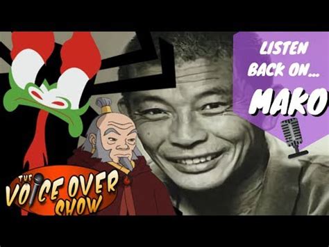 Listen Back On: Mako the voice of Aku and Iroh - YouTube