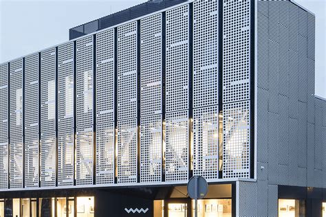 Architectural Perforated Metal Facades | Cladding Panels - Dongfu Perforating