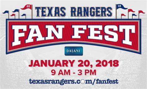 Texas Rangers Fan Fest Scheduled for Globe Life Park