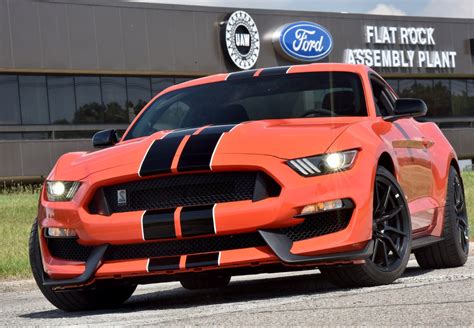 All-new Ford Shelby® #GT350R Mustang Roars Off the Line at Flat Rock Assembly Plant - The ...