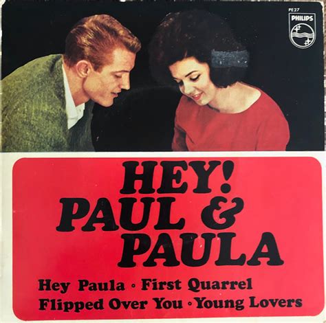 Paul & Paula - Hey! Paul And Paula (1965, Vinyl) | Discogs