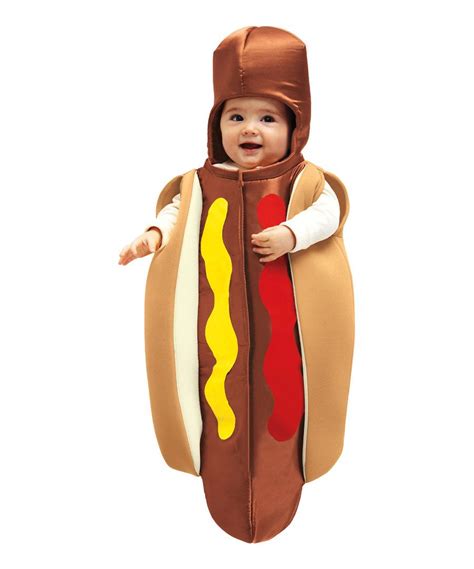 Hot Dog Bun-ting Dress-Up Outfit - Infant | Baby costumes, Dress up outfits, Halloween fancy dress