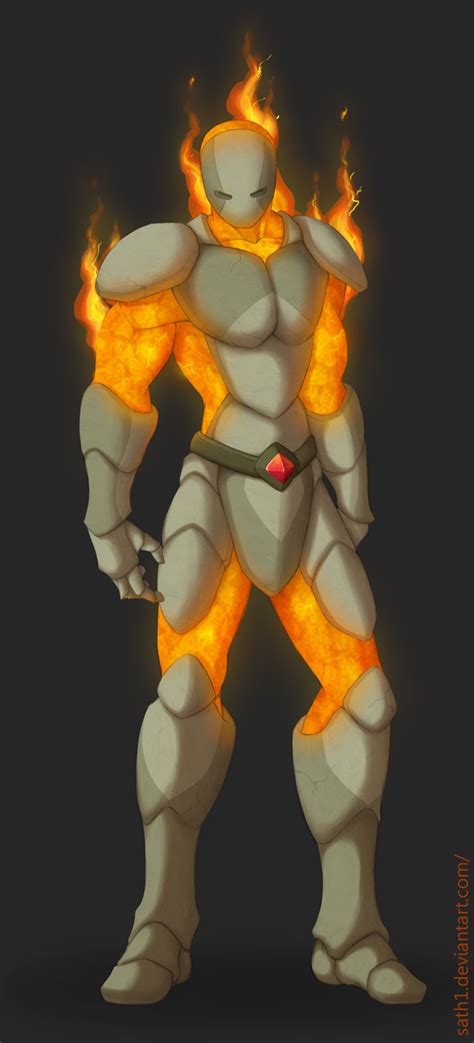 Terraria - Molten Armor by Sath1 on DeviantArt