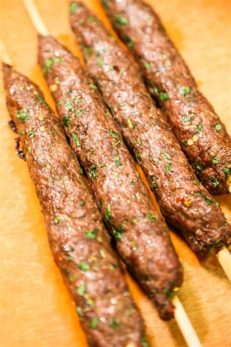 Kafta (Lebanese Grilled Beef Kebabs) | Chef Tariq | Food Blog