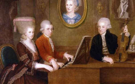 Mozart Family portrait | Música clásica, Musica sinfonica, Música moderna