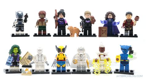 LEGO Marvel Minifigures Series 2 Weight Guide, and correcting other identification myths - Jay's ...