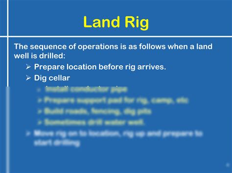 SOLUTION: Drilling rig types and rig components drilling engineering ...