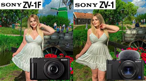 Sony ZV-1F VS Sony ZV-1 Camera Test - YouTube