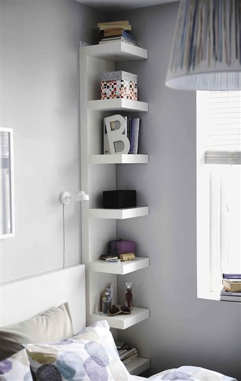 Corner Shelves For Bedroom | Foter