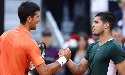 Novak Djokovic Carlos Alcaraz Set French Open Semifinal Showdown | Hot ...