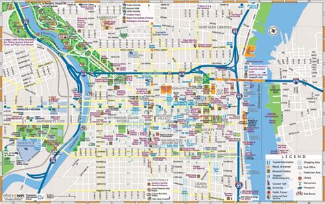 Large Philadelphia Maps For Free Download And Print | High - Printable ...