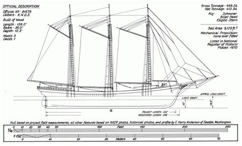 a drawing of a sailboat with measurements for the sails and rigs on it