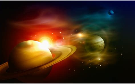 Animated Solar System Wallpaper