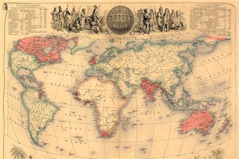 The British Empire throughout the world (ca. 1870) : r/MapPorn