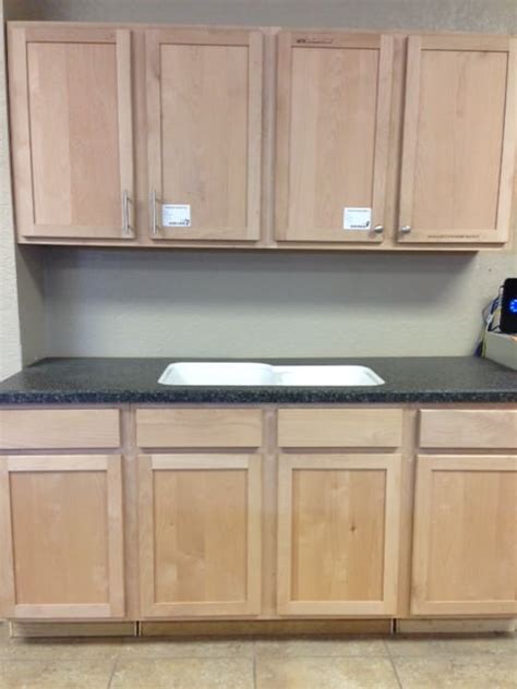 Unfinished Shaker Style Kitchen Cabinets