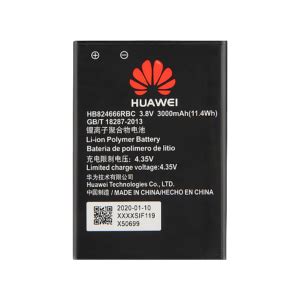 Huawei Zong 4G Bolt Device HB434666RBC Battery | High Quality | 1500mAh ...