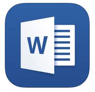 Microsoft Word App Logo - LogoDix