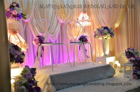 SM WEDDING AND DECOR: PELAMIN KAHWIN SIMPLE MODERN ENGLISH