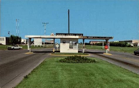 Main Entrance to Grand Forks Air Force Base North Dakota