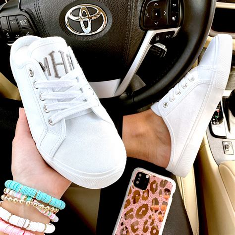 Personalized Slide On Sneakers | Marleylilly