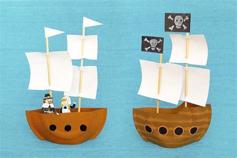 Paper Plate Sailboat | Kids' Crafts | Fun Craft Ideas | FirstPalette ...