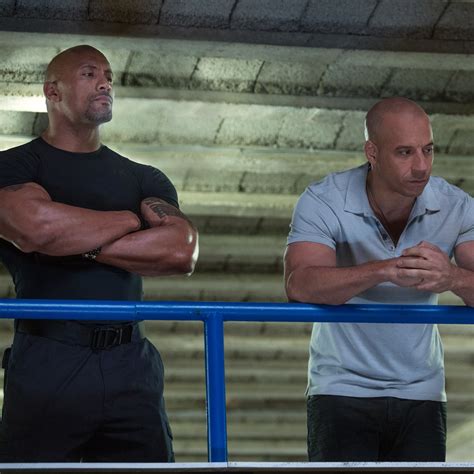 Vin Diesel And Dwayne Johnson Fight Scene