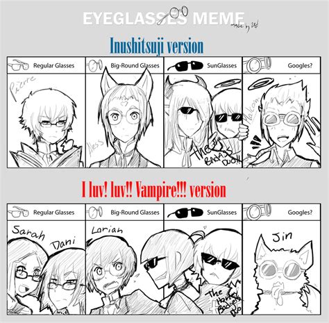 Eyeglasses meme TWO VERSIONS by MaggieSoup on DeviantArt