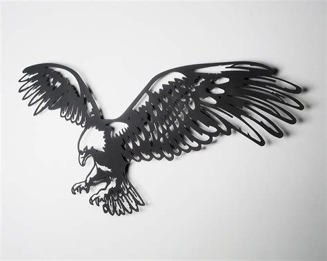 Large Metal Eagle Wall Art Metal Wall Decor Living Room Wall - Etsy