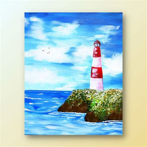 Lighthouse Painting Kit – Painting to Gogh