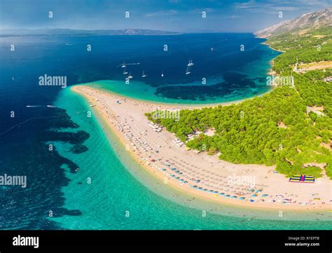 Zlatni rat pebble beach hi-res stock photography and images - Alamy