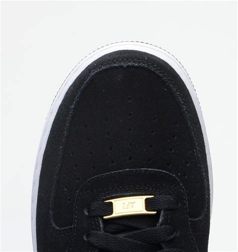 Nike Air Force 1 Mid - Black / Metallic Gold-White