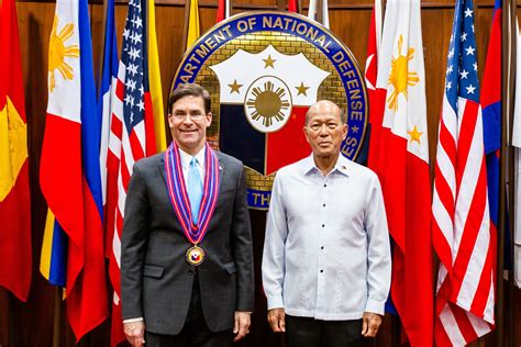 U.S. Secretary of Defense Visits the Philippines to Reaffirm Strong ...