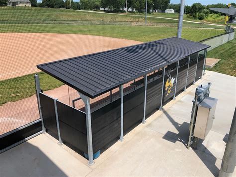 Perforated Steel Dugout | AALCO Manufacturing