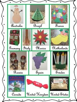 Christmas Around the World ~ Crafts and Activities | TPT