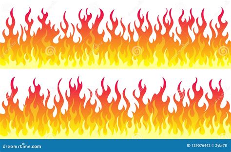 Flame Border Clipart Wikiclipart - vrogue.co