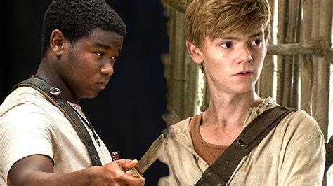 Thomas Brodie-Sangster, Aml Ameen & Wes Ball on MAZE RUNNER - PATZE ...