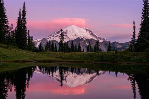 Download Nature Mount Rainier 4k Ultra HD Wallpaper