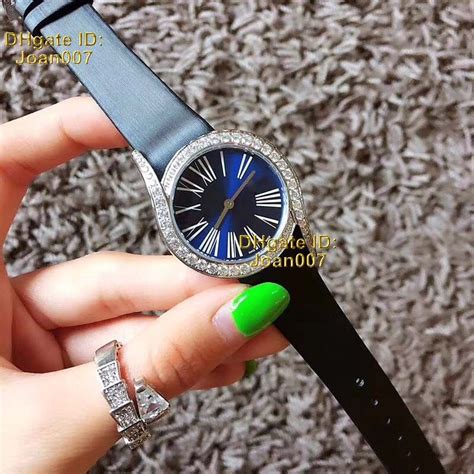 Best Quality Watches Luxury Blue Dial Diamond Bezel Women Watches ...