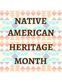 Native American Heritage Month Posters by Cristina Avila | TPT