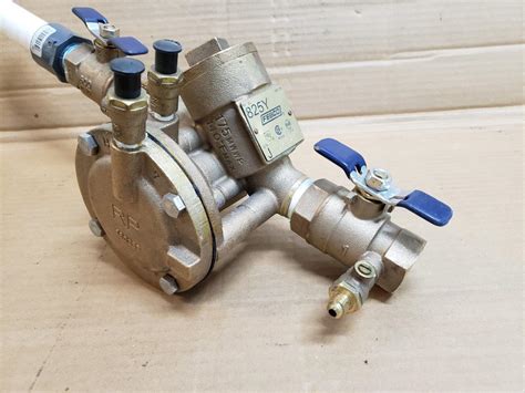 Febco 825Y (380128) Size: 3/4″ Y Pattern Design Reduced Pressure Zone Assembly Backflow ...