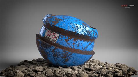 ArtStation - PBR texturing examples in Blender 3D Cycles