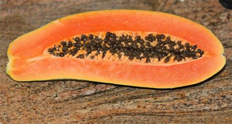 Five times the seeds of papaya seeds - Information Table