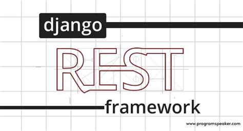 Django REST Framework – ProgramSpeaker – PROGRAMSPEAKER